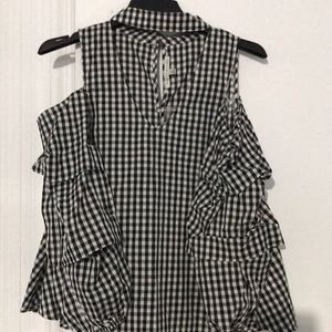 Brand new cold shoulder blouse